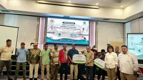 Dorong Pelestarian SDA, BKSDA Sulawesi Tenggara Bantu Ekonomi 10 Kelompok Tani Hutan