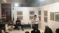 Pameran Tunggal Spirit Leang-Leang Hadirkan Dialog Seni, Sejarah, dan Cahaya Budaya Sulawesi Selatan