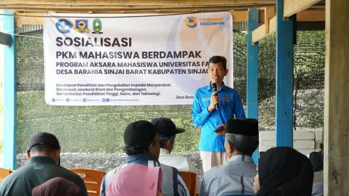 Hilirisasi Teknologi Kampus, Tim PKM Universitas Fajar Bangun Purifikasi Air dan Berdayakan Warga Desa Barania
