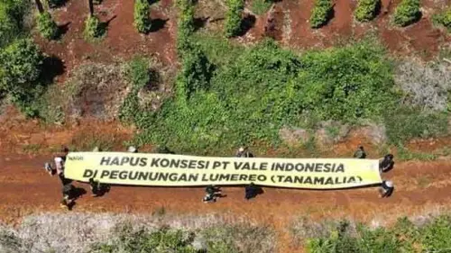 Khawatiran Masa Depan Anaknya, Perempuan Loeha Raya Tolak Kehadiran PT Vale
